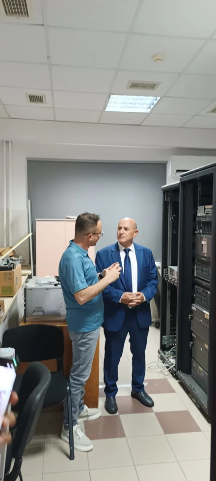 Oum El Bouaghi Üniversitesi Rektör ve Yardımcısı Fakültemizi Ziyaret Etti